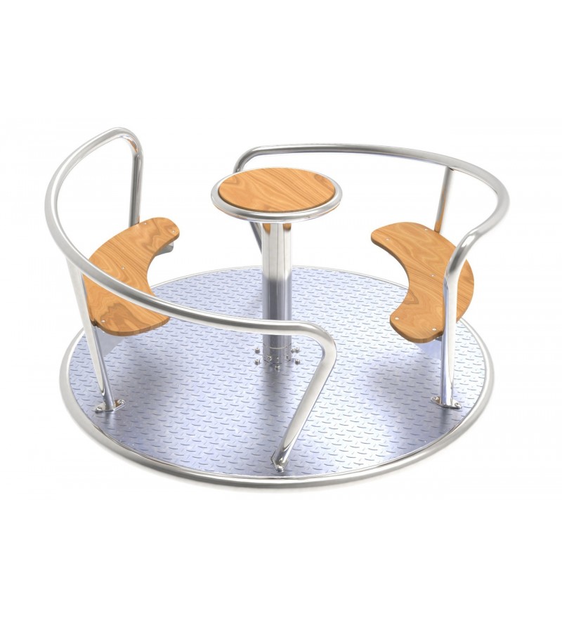 Viento roundabout - wooden seats