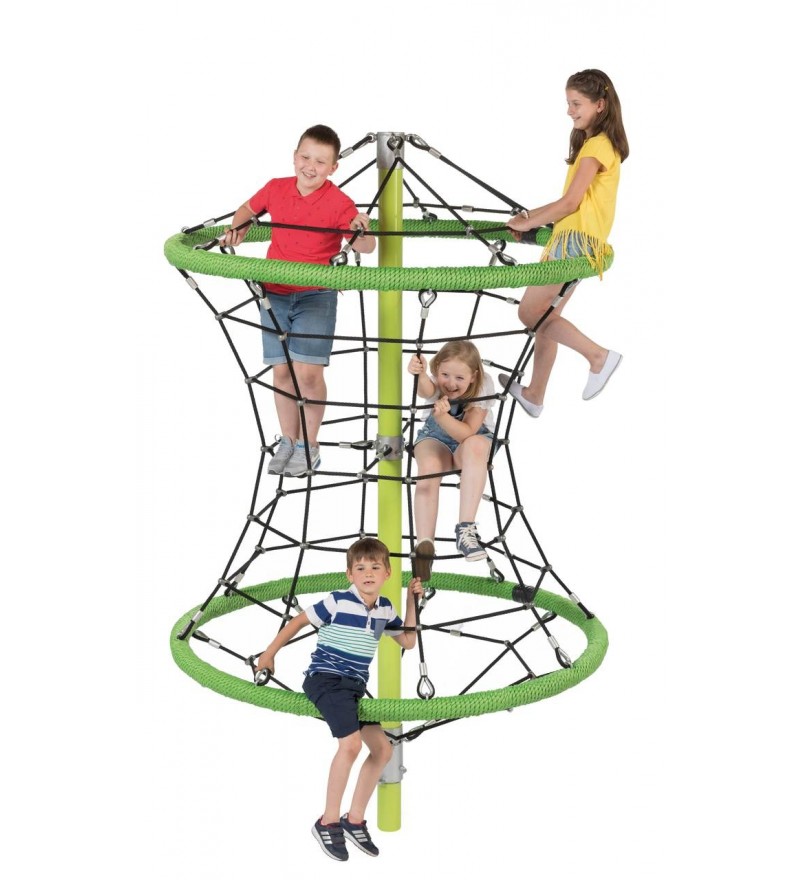 Rope climbing structure - Perry from the reinforced rope