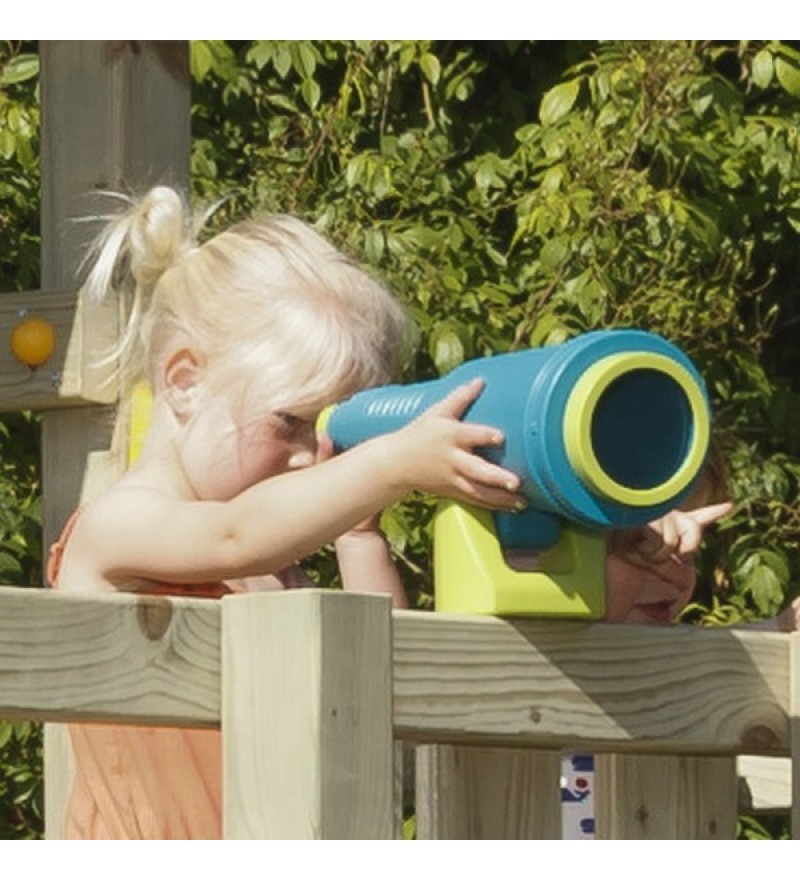 Teleskop STAR na drewnianej wieży