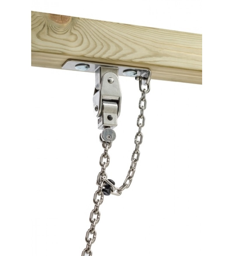 Swing hanger with mounting plate