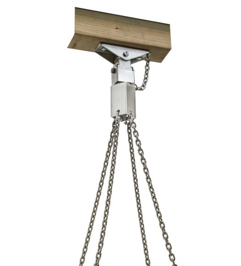 Stainless-steel single-point swing hanger
