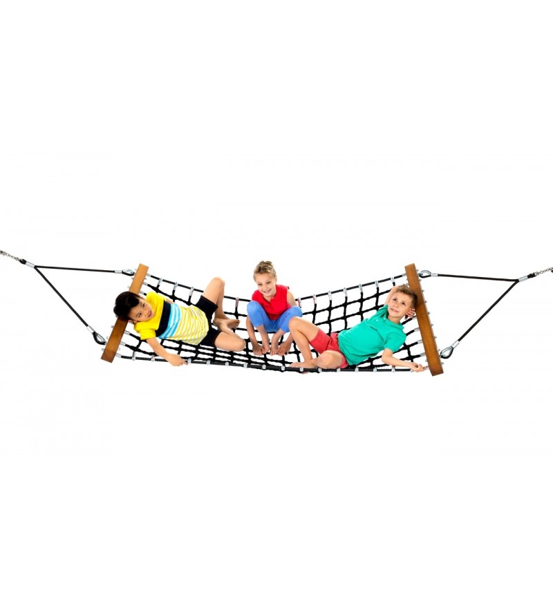 Armoured rope hammock