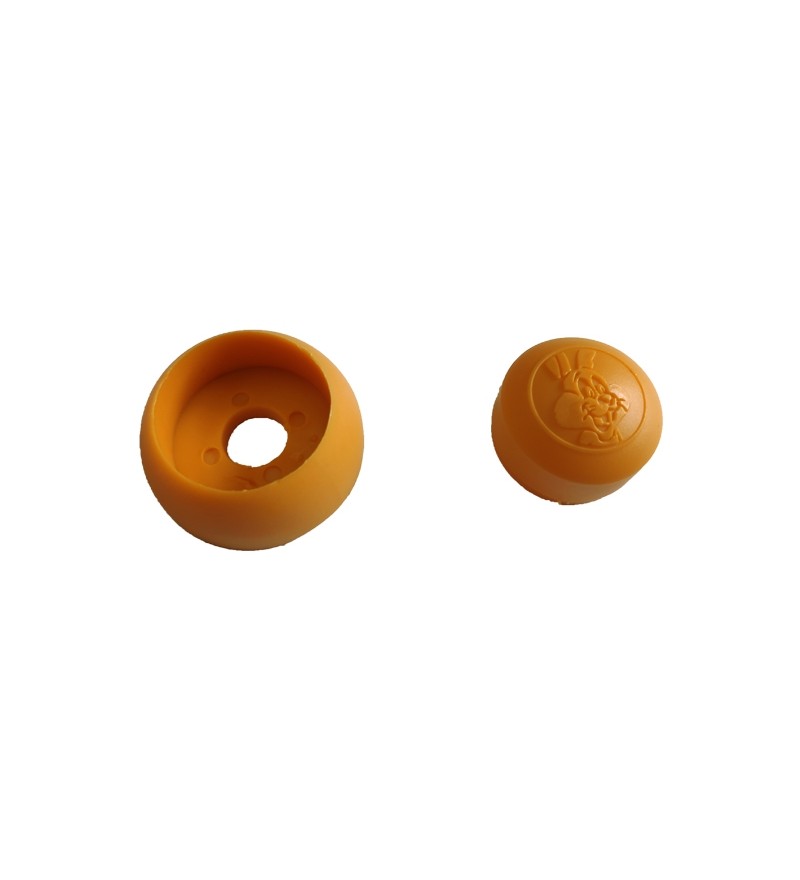 Rabbit screw cap for playgrounds