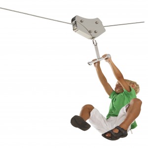 Zjazd linowy ze stali nierdzewnej