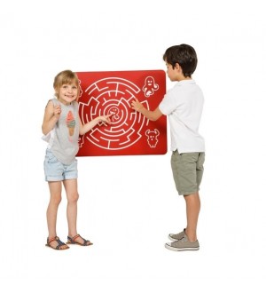 Educational Panel - Round Labyrinth