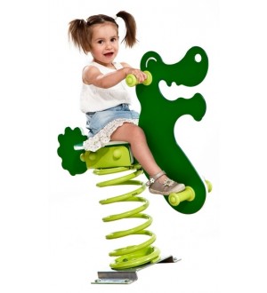 Spring rocker SAFARI - Crocodile