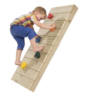 Climbing plastic stones for children's playground