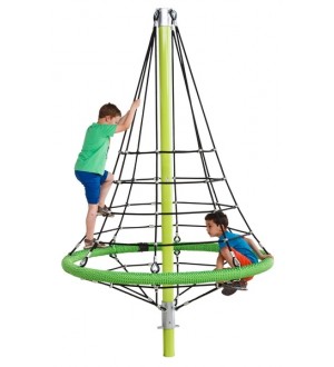 Firry Twist 360° rope climbing structure