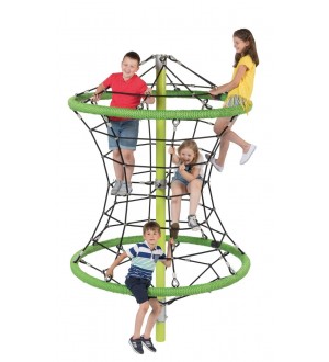 Rope climbing structure - Perry from the reinforced rope