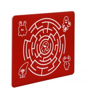 Educational Panel - Round Labyrinth