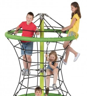 Rope climbing structure - Perry from the reinforced rope