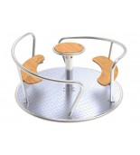 Viento roundabout - wooden seats