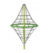 Rope climbing structure - Diamond with reinforced rope