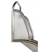 Stainless steel slide 4.9m Stur - 2500mm