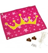 Flaga na plac zabaw księżniczka