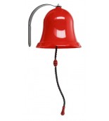 Dzwon strażacki czerwony