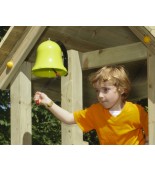 Dzwon zielone jabłuszko na placu zabaw