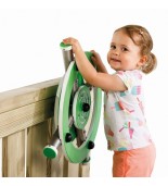 Stainless steel playground rudder