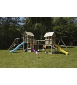 playground Penthouse + Kiosk + Swings + Bridge