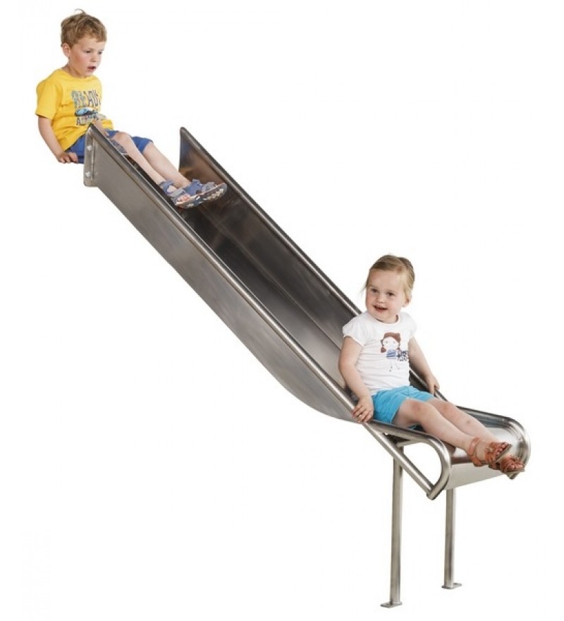 Edelstahlrutsche Steg 2,1 m – 1000 mm
