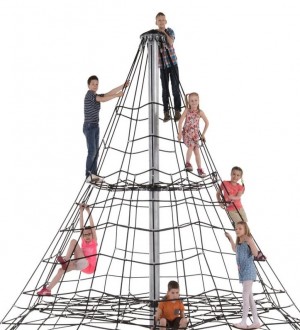 Pyramide des verstärkten Seils - 4,5m