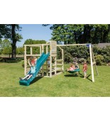 Crossfit-Spielplatz mit Schaukel