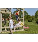 Crossfit-Spielplatz mit Schaukel