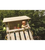 Spielplatz Kiosk mit Schaukel