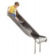 Edelstahlrutsche Steg 2,3 m – 1250 mm