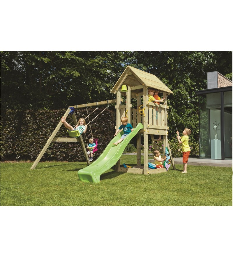 Aire de jeux Kiosk avec balançoire
