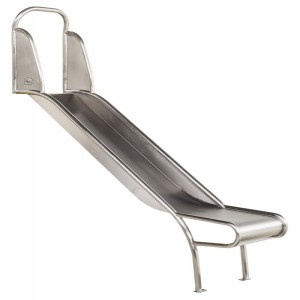 Toboggan en acier inoxydable 2,8m Stur - 1250mm