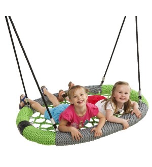 Balançoire nid d'oiseau 'Oval' Pro 100cm