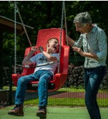 Balançoire à main pour enfants avec chaînes