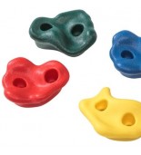 Prises d'escalade en plastique pour les enfants aire de jeux