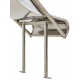 Toboggan en acier inoxydable 2,3m Tige - 1250mm