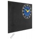 Tableau noir avec horloge