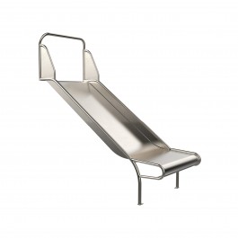 Scivolo Stur in acciaio inox da 2,8 m – 1250/1000 mm