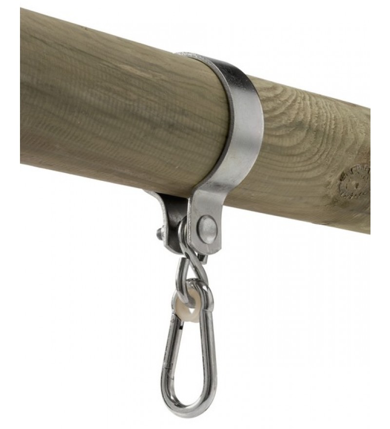 Gancio rotondo per altalena 12cm