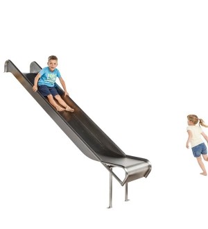 Scivolo in acciaio inox 2.4m Steg - 1250mm