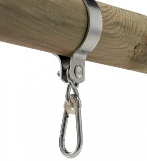 Gancio rotondo per altalena 12cm