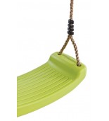 Altalena in plastica per giardino con corda regolabile