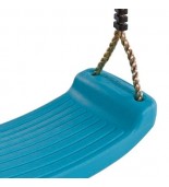 Altalena in plastica per giardino con corda regolabile