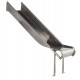 Scivolo in acciaio inox 2.7m Steg - 1500mm