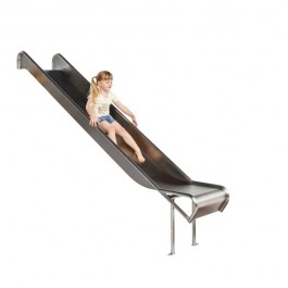 Tobogán de acero inoxidable Steg On de 2,8 m – 1500 mm
