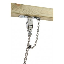 Soporte para columpio con placa de montaje