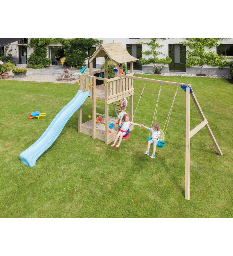 Parque infantil Pagoda con columpio