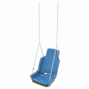 Columpio manual infantil con juego de cadenas