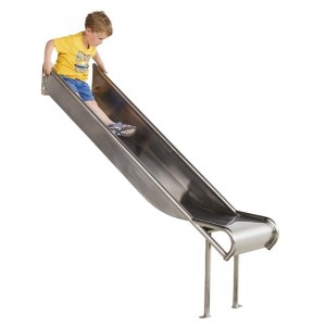 Tobogán de acero inoxidable Steg de 2,3 m – 1250 mm