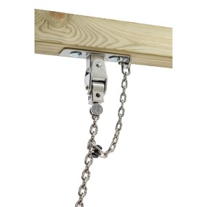 Soporte para columpio con placa de montaje