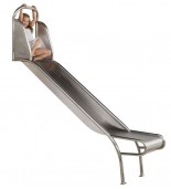 Tobogán de acero inoxidable Stur de 2,8 m – 1250 mm